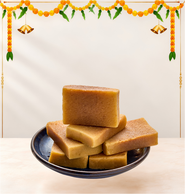 Home ghee mysore pak