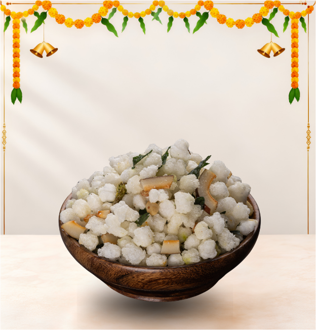 Home sabudana chiwda